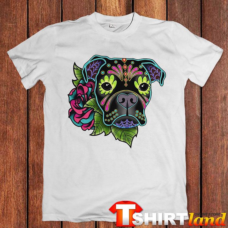 Tricou Flowers Boxer Art Print