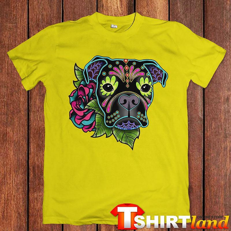 Tricou Flowers Boxer Art Print