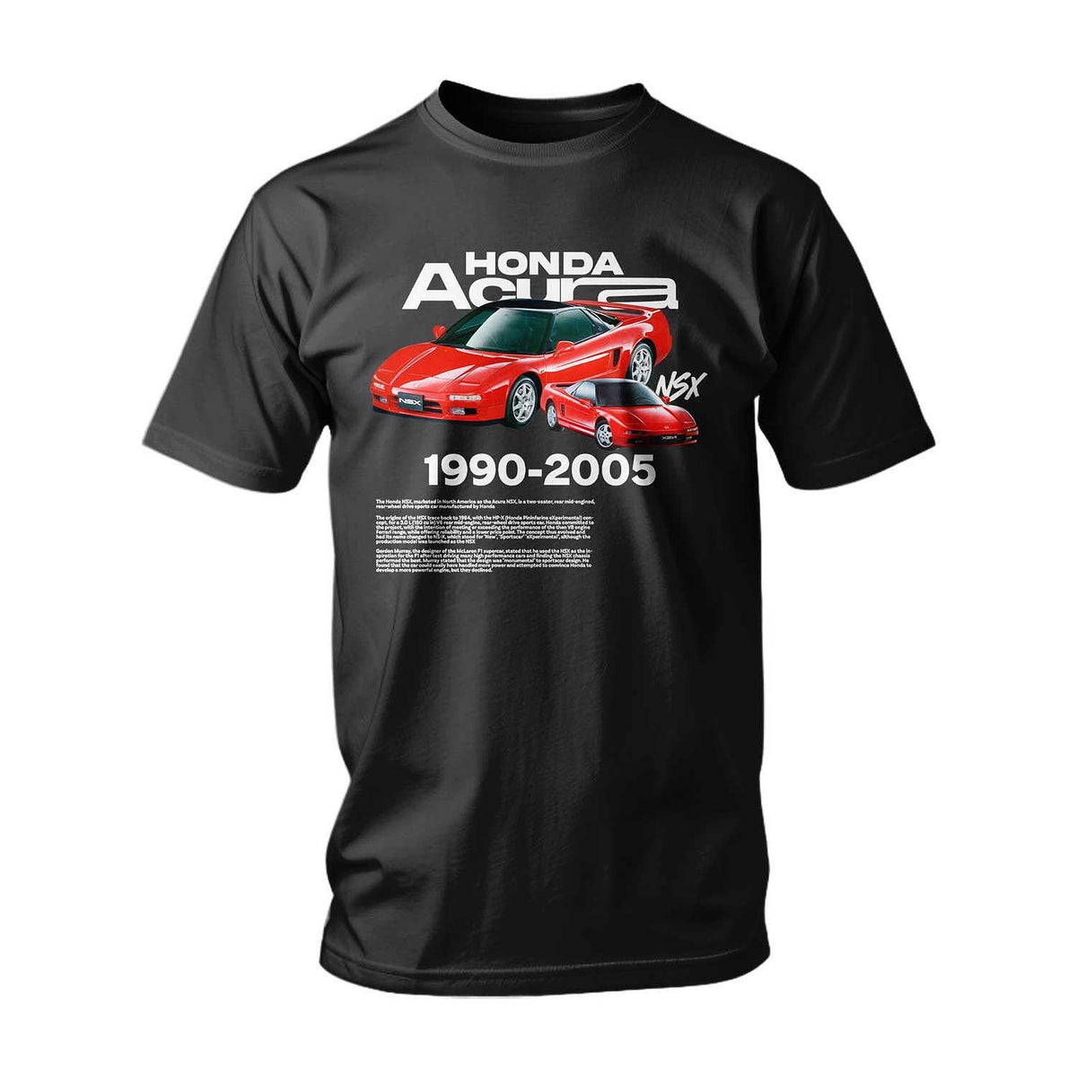 Тениска RED HONDA ACURA NSX 1990-2005