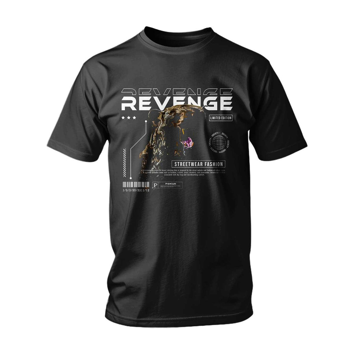 T-shirt Revenge Bear Minimalism