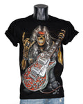 Тениска Rock&Roll Skeleton 3D-62
