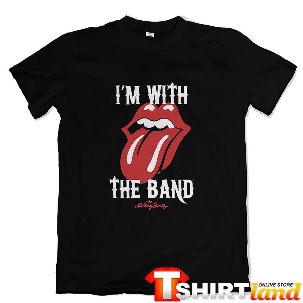 Tricou Rolling Stones I'm with the band