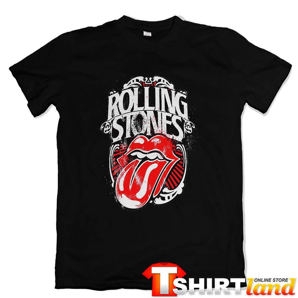 T-shirt Rolling Stones Art logo