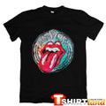 Rolling Stones T-shirt 50 tones art logo