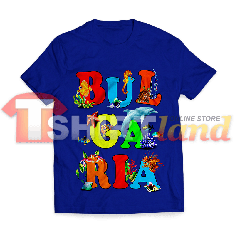 Tricou cu inscripția Bulgaria