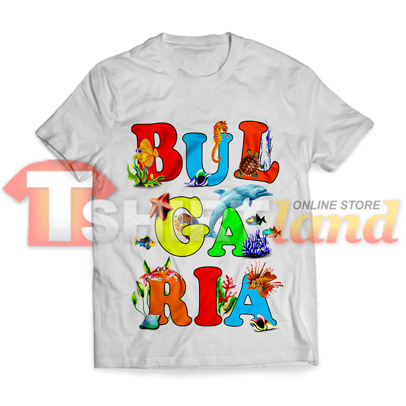Tricou cu inscripția Bulgaria