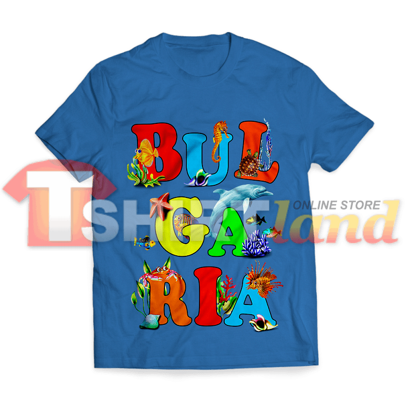 Tricou cu inscripția Bulgaria