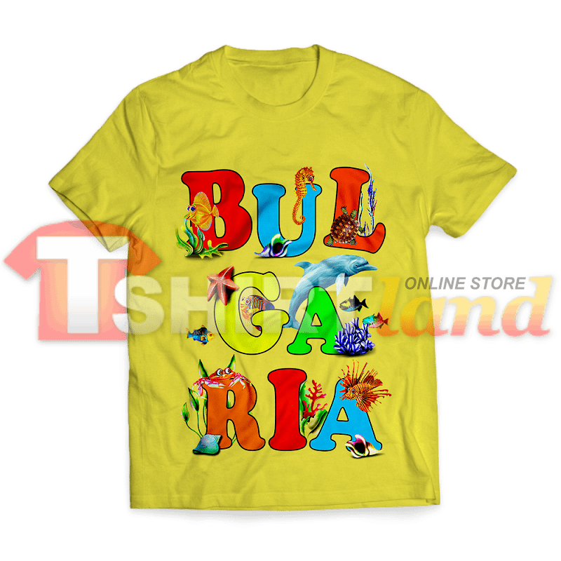 Tricou cu inscripția Bulgaria