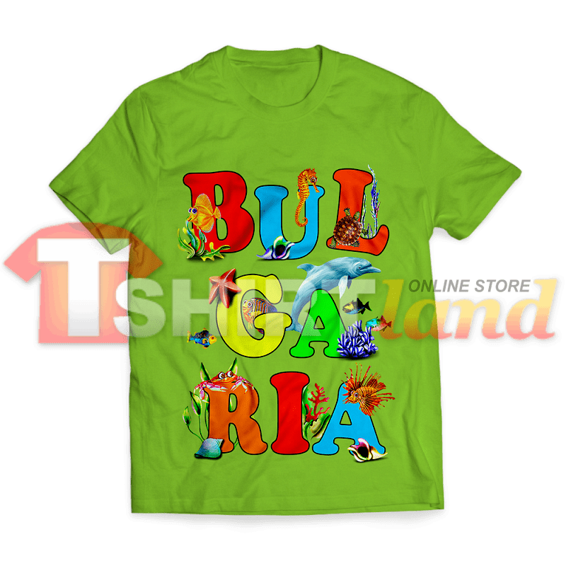 Tricou cu inscripția Bulgaria