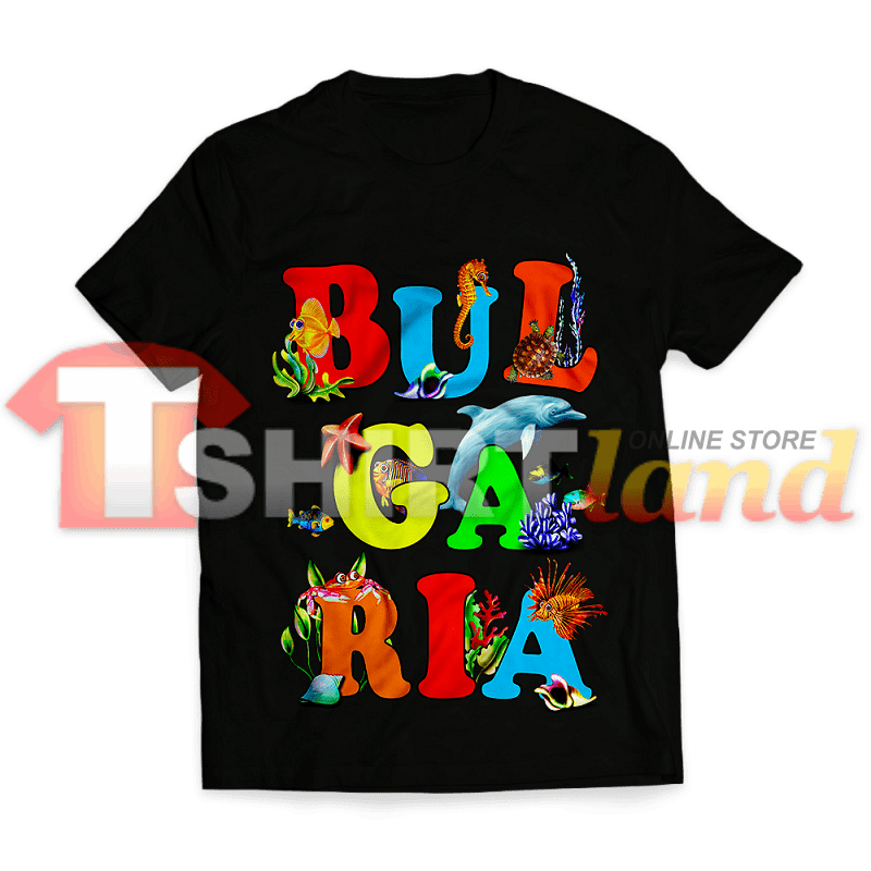 Tricou cu inscripția Bulgaria