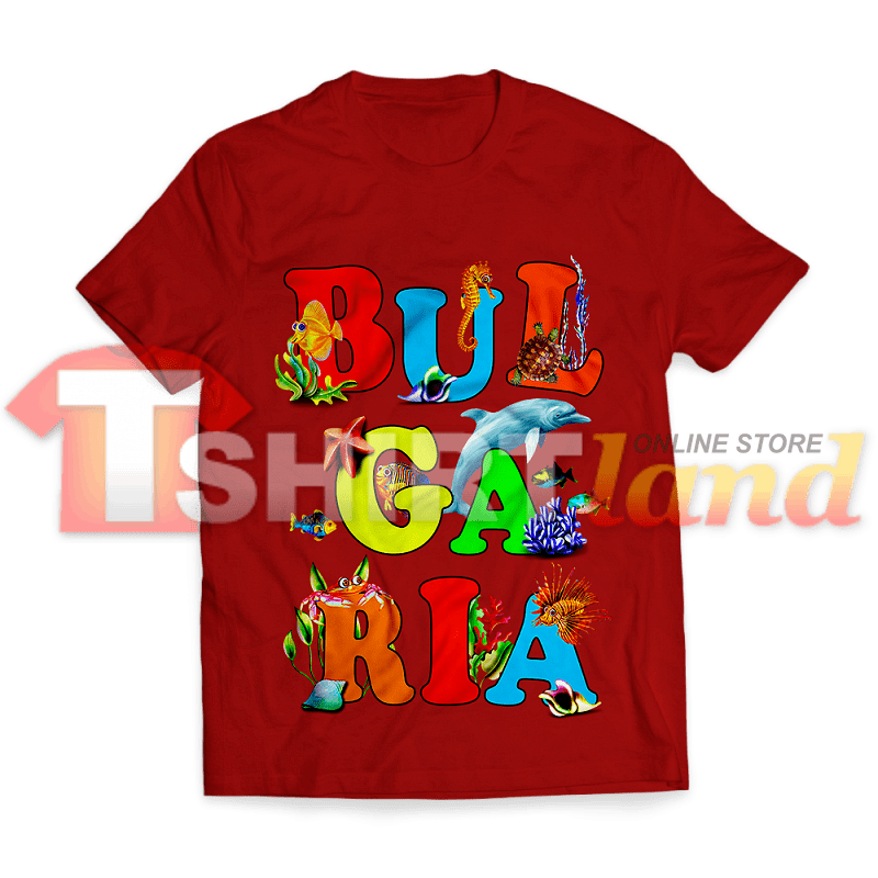Tricou cu inscripția Bulgaria