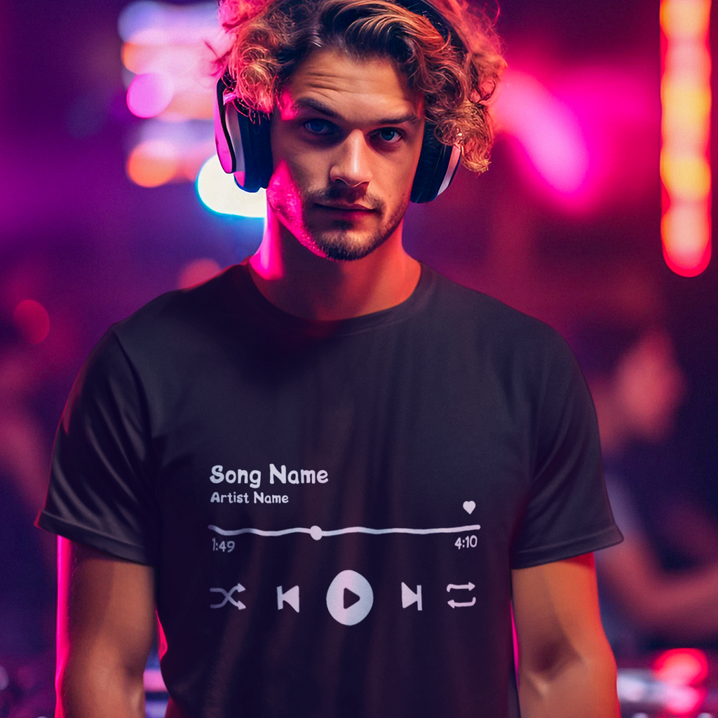 Tricou cu melodia ta preferată
