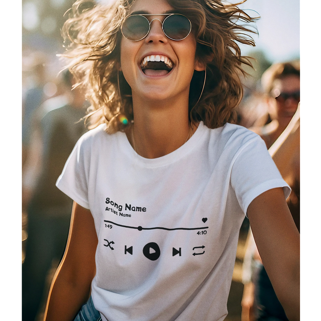 Tricou cu melodia ta preferată