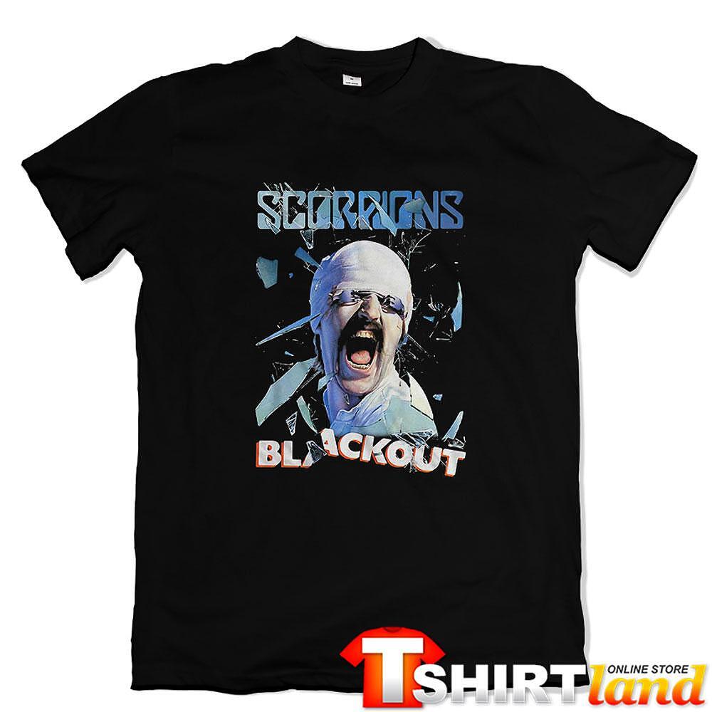 T-shirt Scorpions Blackout