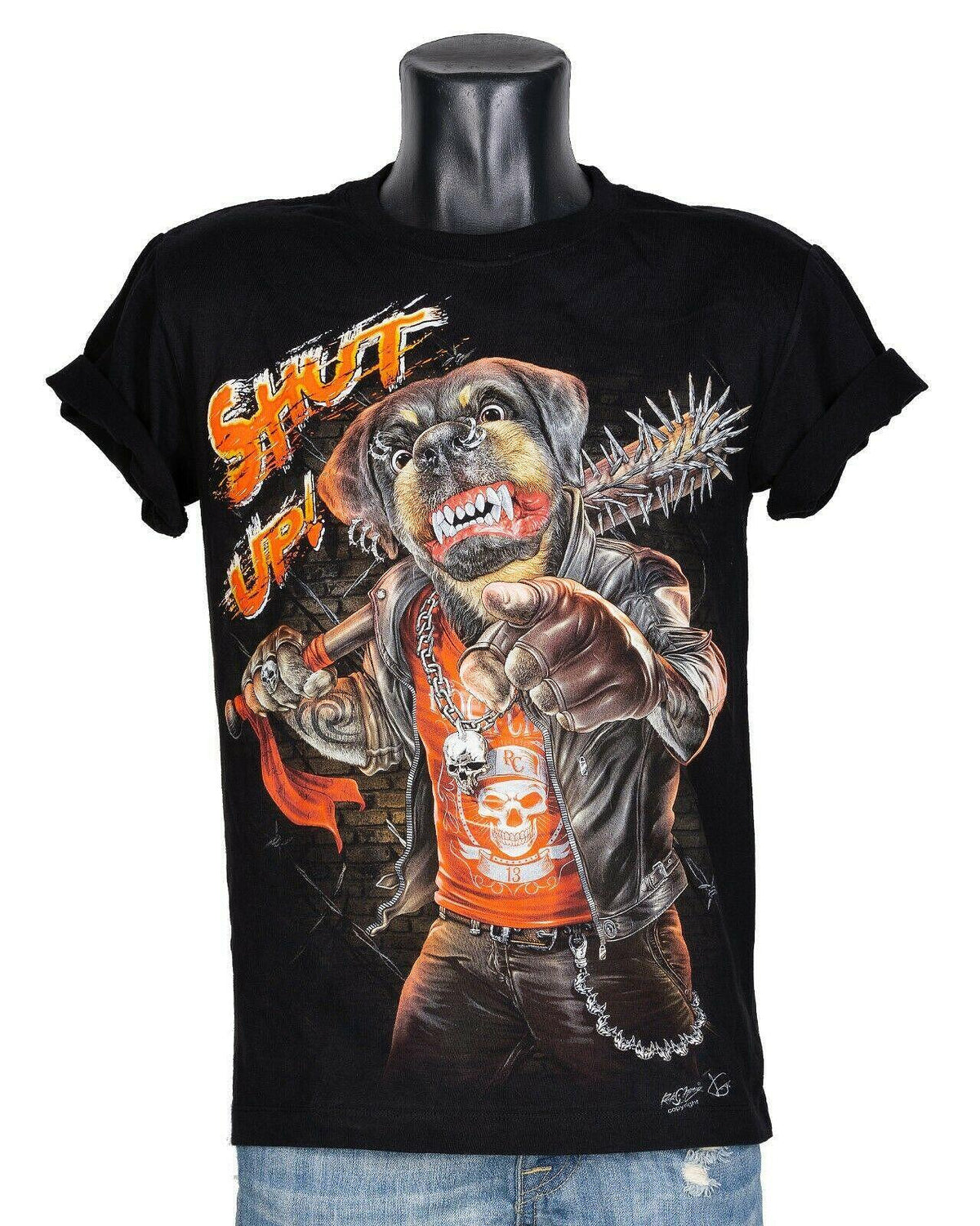 T-shirt Shut Up Dog GR-758