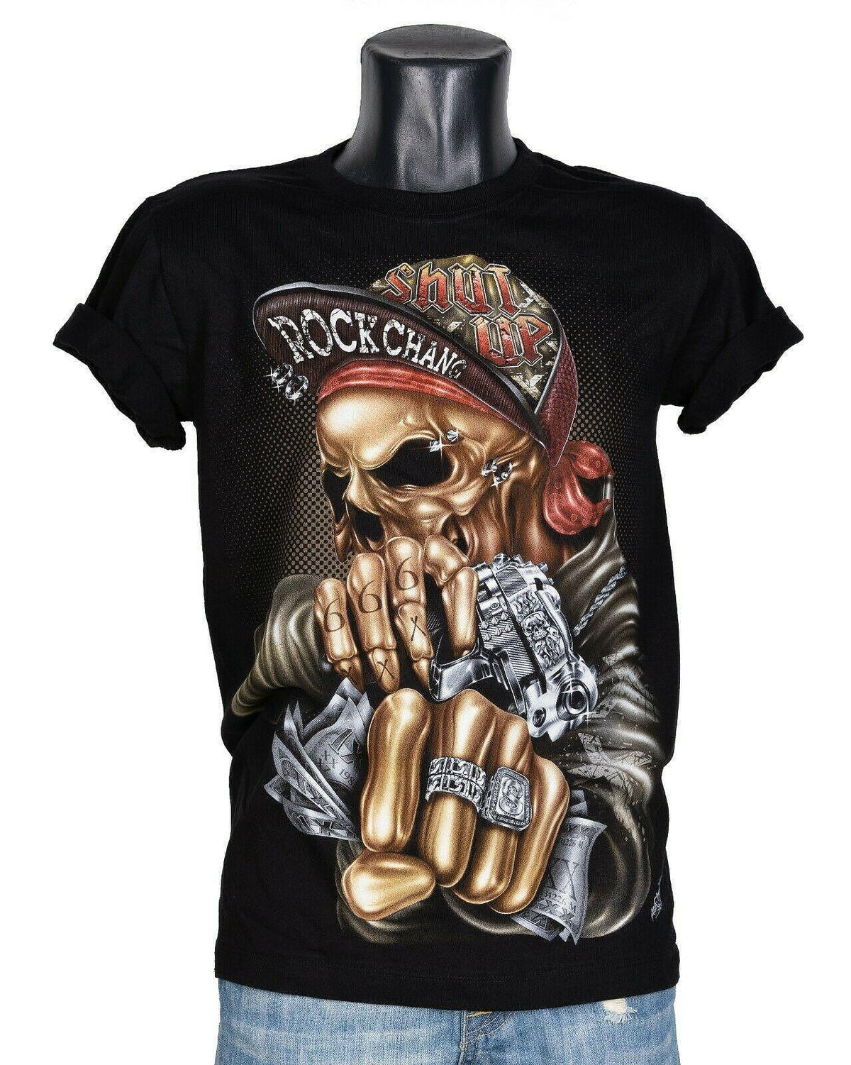 T-shirt Shut Up Gangster GR-699