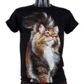 T-Shirt Fluffy Cat GR-830
