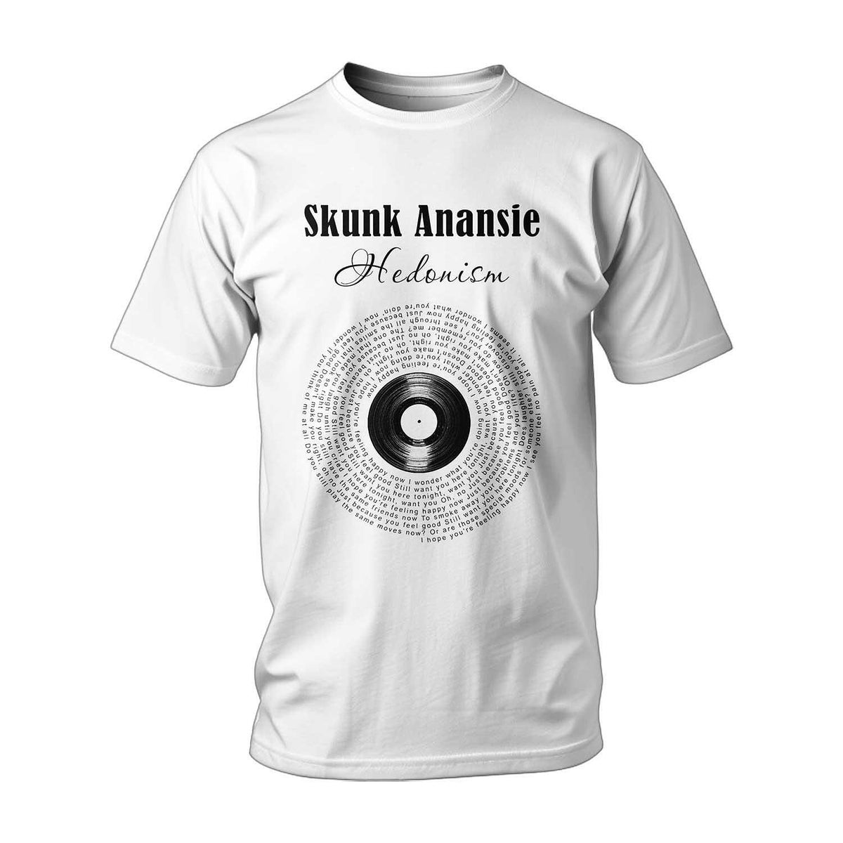 Skunk Anansie Hedonism Lyrics T-shirt
