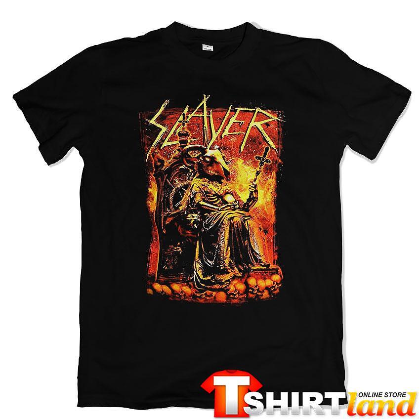 T-shirt Slayer Devil on Throne