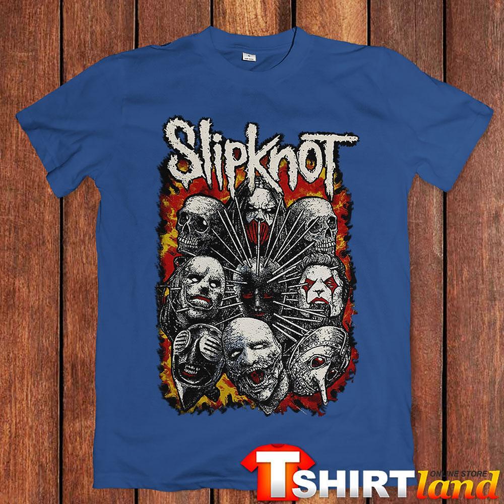 Tricou Slipknot - All The Masks
