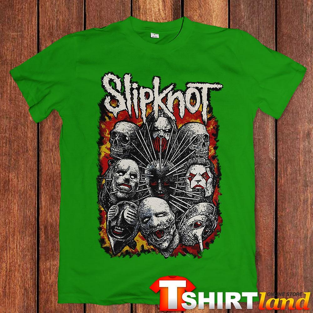 Tricou Slipknot - All The Masks