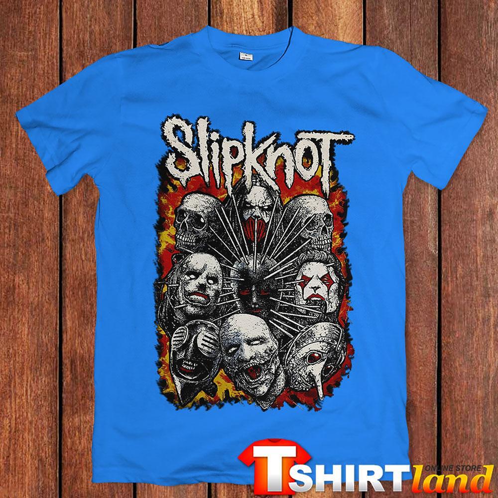 Тениска Slipknot - All The Masks