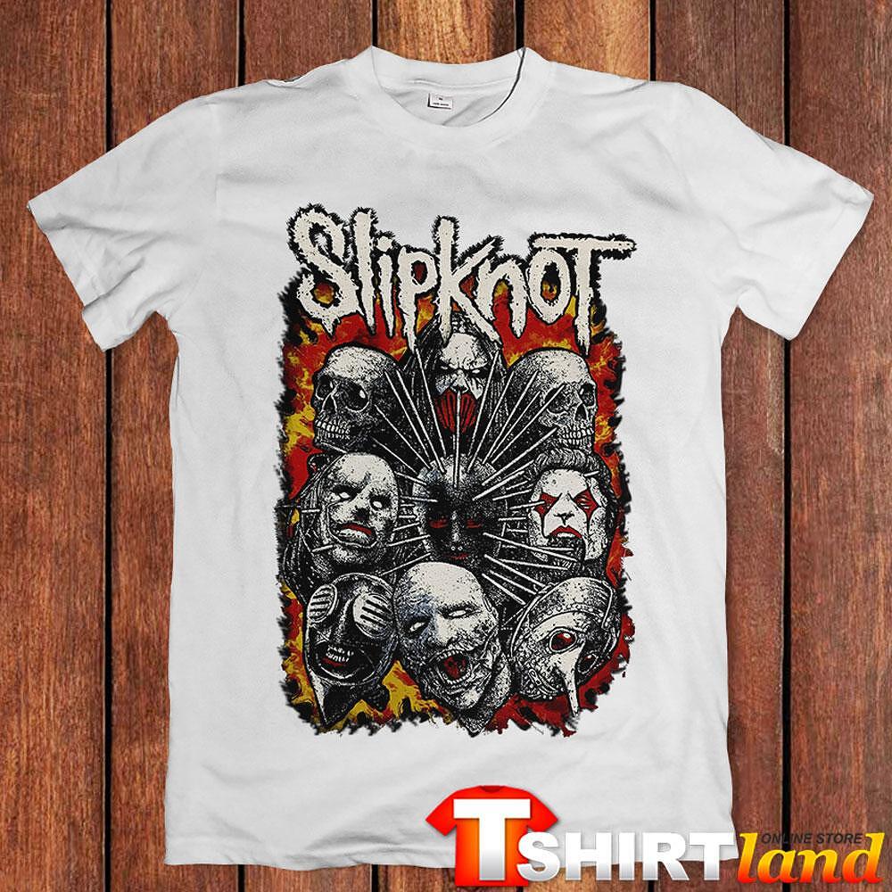 Тениска Slipknot - All The Masks