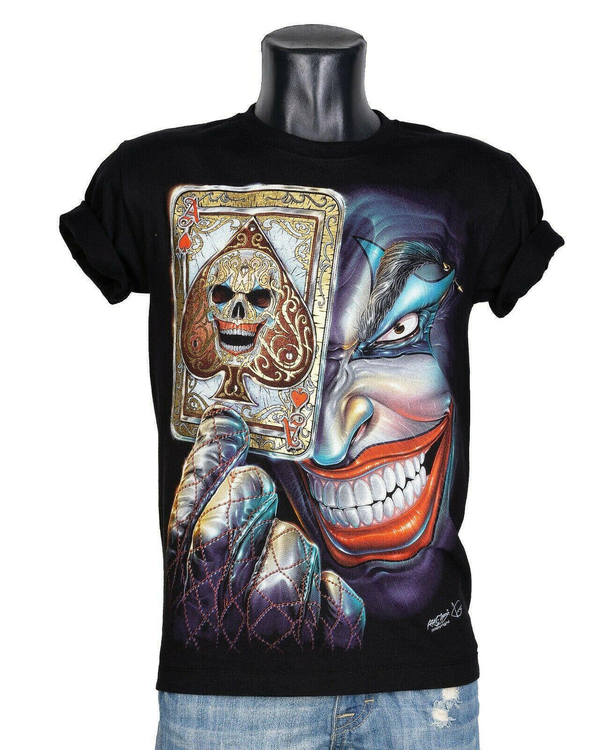 T-shirt Smiling ACE Joker 3D-148