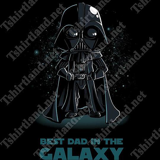 Tricou STAR WARS - Best Dad In The Galaxy Darth Vader
