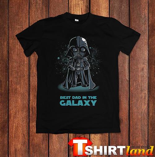 Tricou STAR WARS - Best Dad In The Galaxy Darth Vader