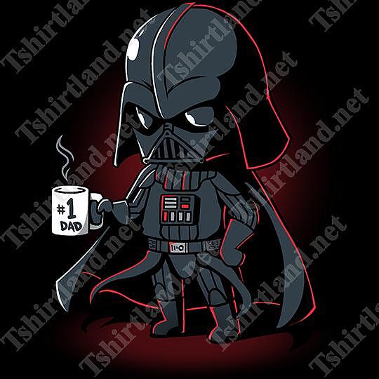 Tricou STAR WARS - Best Dad In The Galaxy Dart Vader Mug
