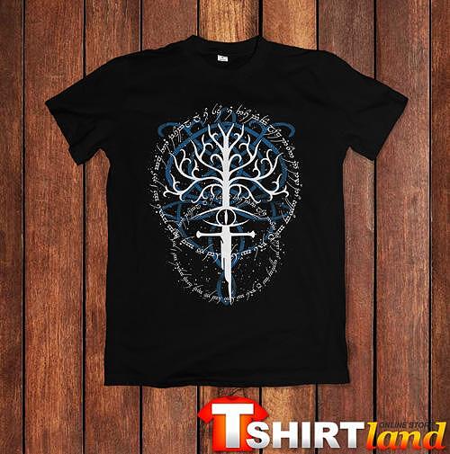 Tricou LORD OF THE RINGS - The Tree Of Gondor