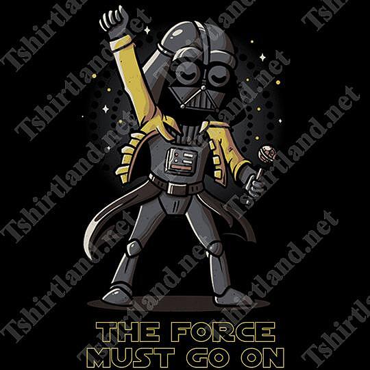 T-Shirt STAR WARS - The Force Must Go On