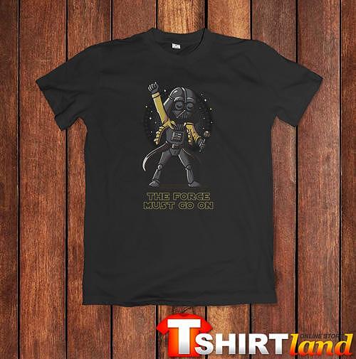 T-Shirt STAR WARS - The Force Must Go On