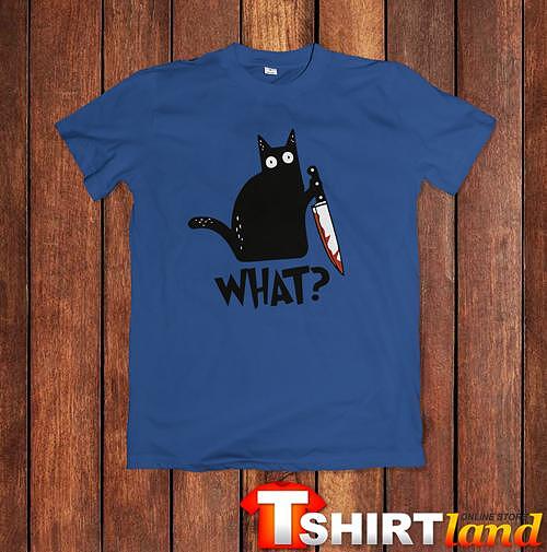 Murder Funny Cat T-Shirt
