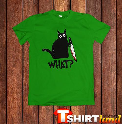 Murder Funny Cat T-Shirt