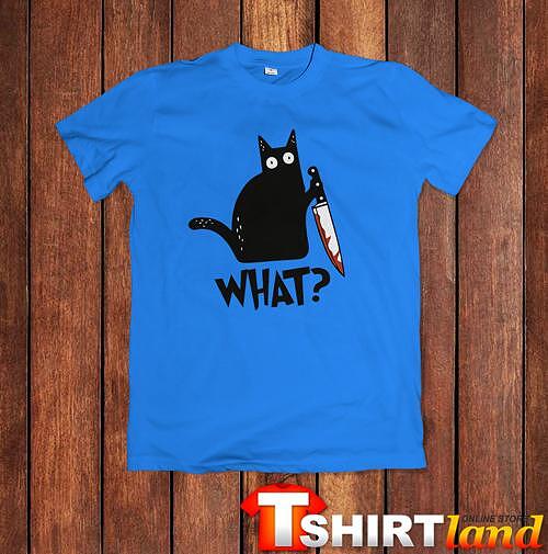 Murder Funny Cat T-Shirt