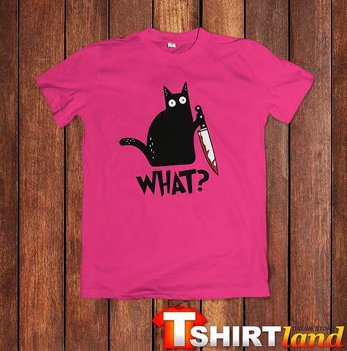 Murder Funny Cat T-Shirt