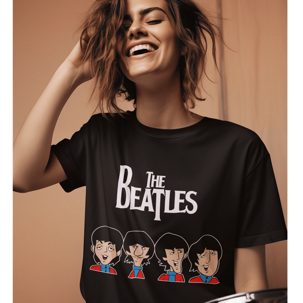Тениска The Beatles Here Comes the Tee