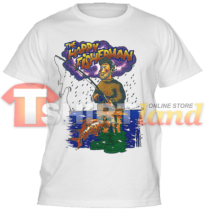 T-shirt The Happy Fisherman