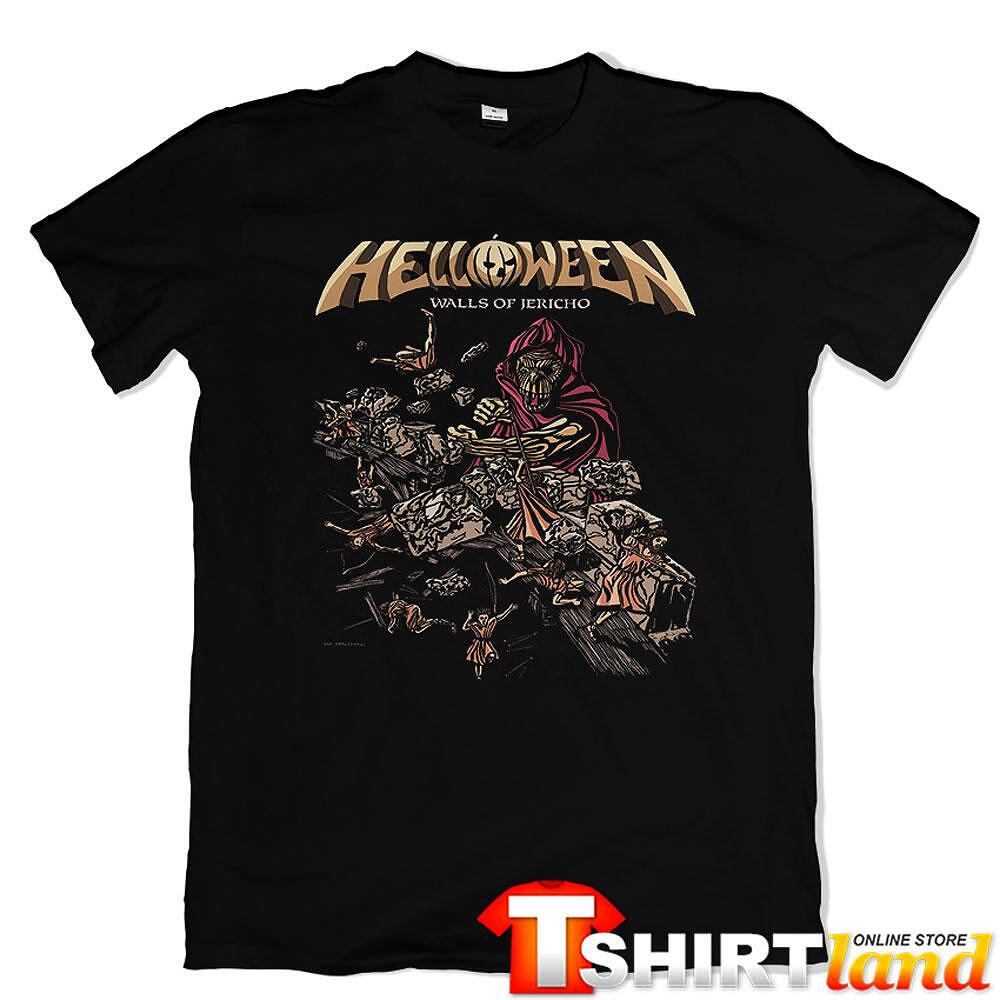 T-shirt Helloween Walls of Jericho