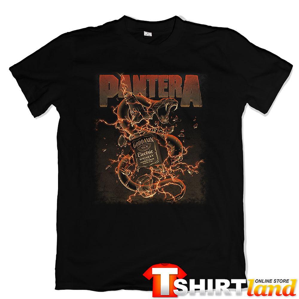 Tricou Pantera Sandblasted skin Art cover