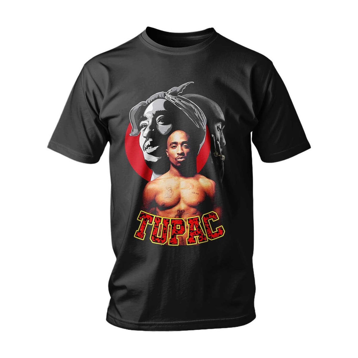 T-shirt Tupac Poetic Gangsta