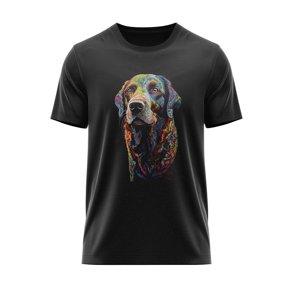T-shirt Colorful Dog