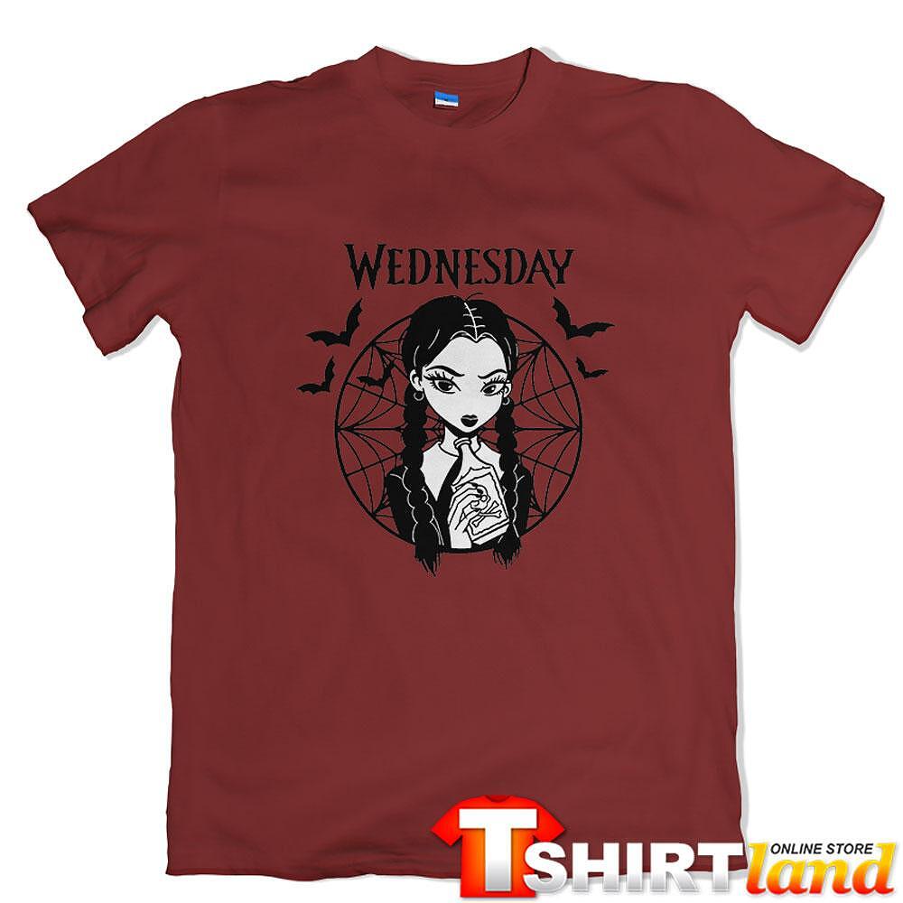 Tricou Wednesday - Web And Bats