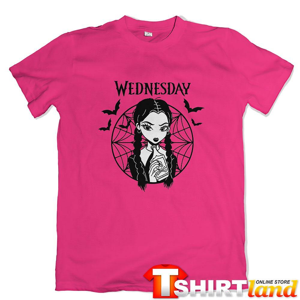 Tricou Wednesday - Web And Bats