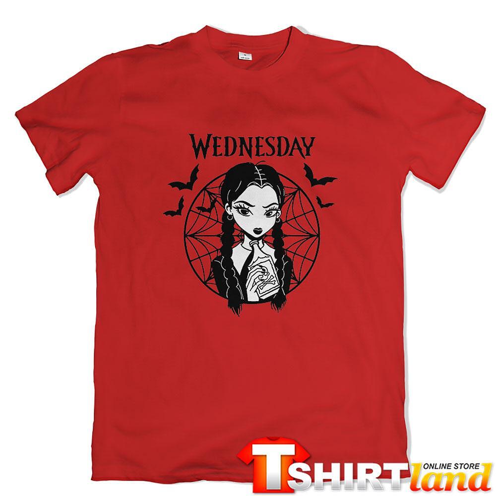 Tricou Wednesday - Web And Bats