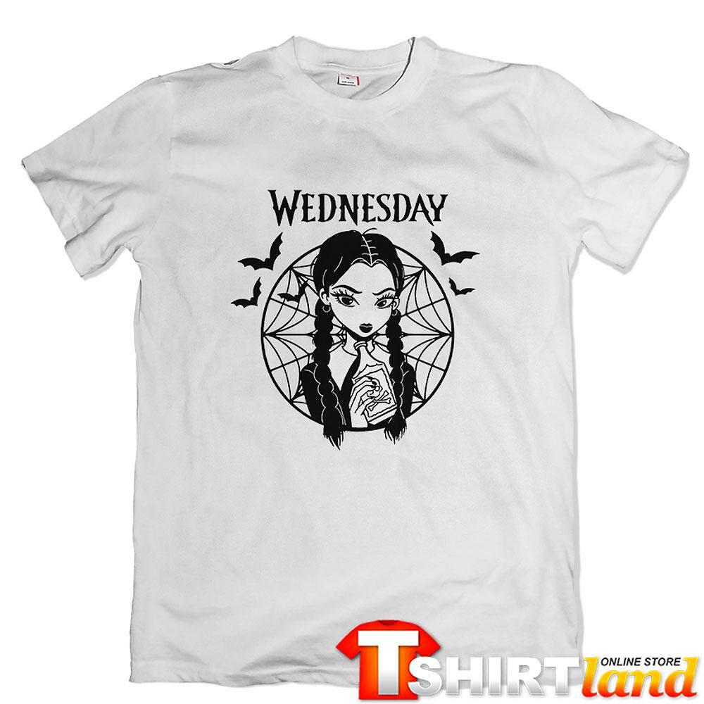 Tricou Wednesday - Web And Bats