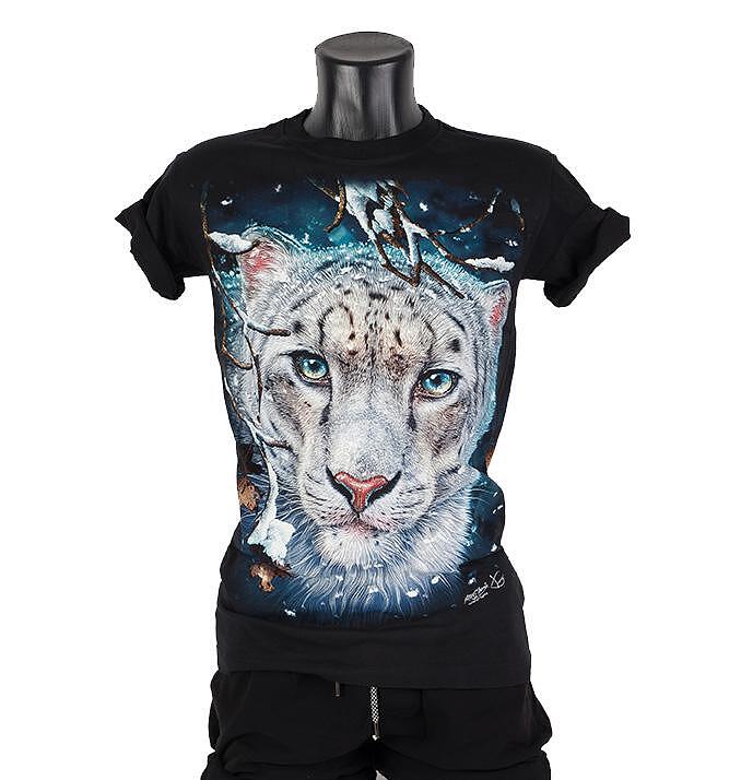 Tricou White Tiger in the Snow GR-796