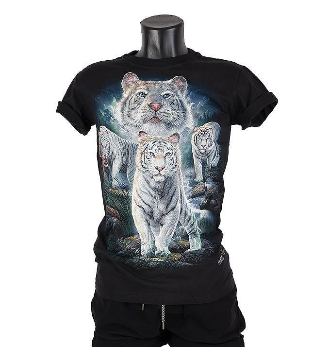 T-shirt White Tigers in the Mountains GR-807